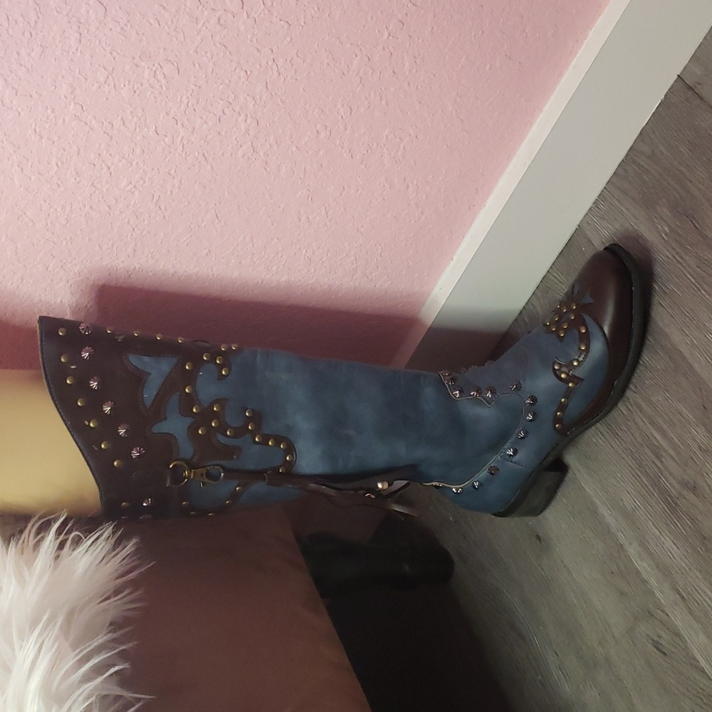 Studded Boots Women's Shoes